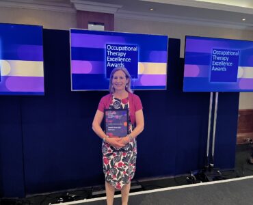 Joanna Sale Dignity Access Director with WashPod Award 2025 Landscape